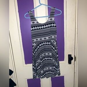 Beautiful black and white dress